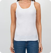 Design your own 4000 Bella Ladies' 2x1 Rib Tank Womens Fitted Tanktop 4000 Bella - Ladies' 2x1 Rib Tank Womens Fitted Tanktop