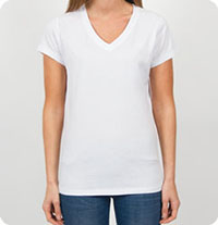 Design your own B6005 Bella Ladies' Jersey Short-Sleeve V-Neck T-Shirt Womens V-Neck T-Shirt B6005 Bella - Ladies' Jersey Short-Sleeve V-Neck T-Shirt Womens V-Neck T-Shirt