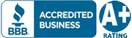 Better Business Bureau A+ Accredited Logo