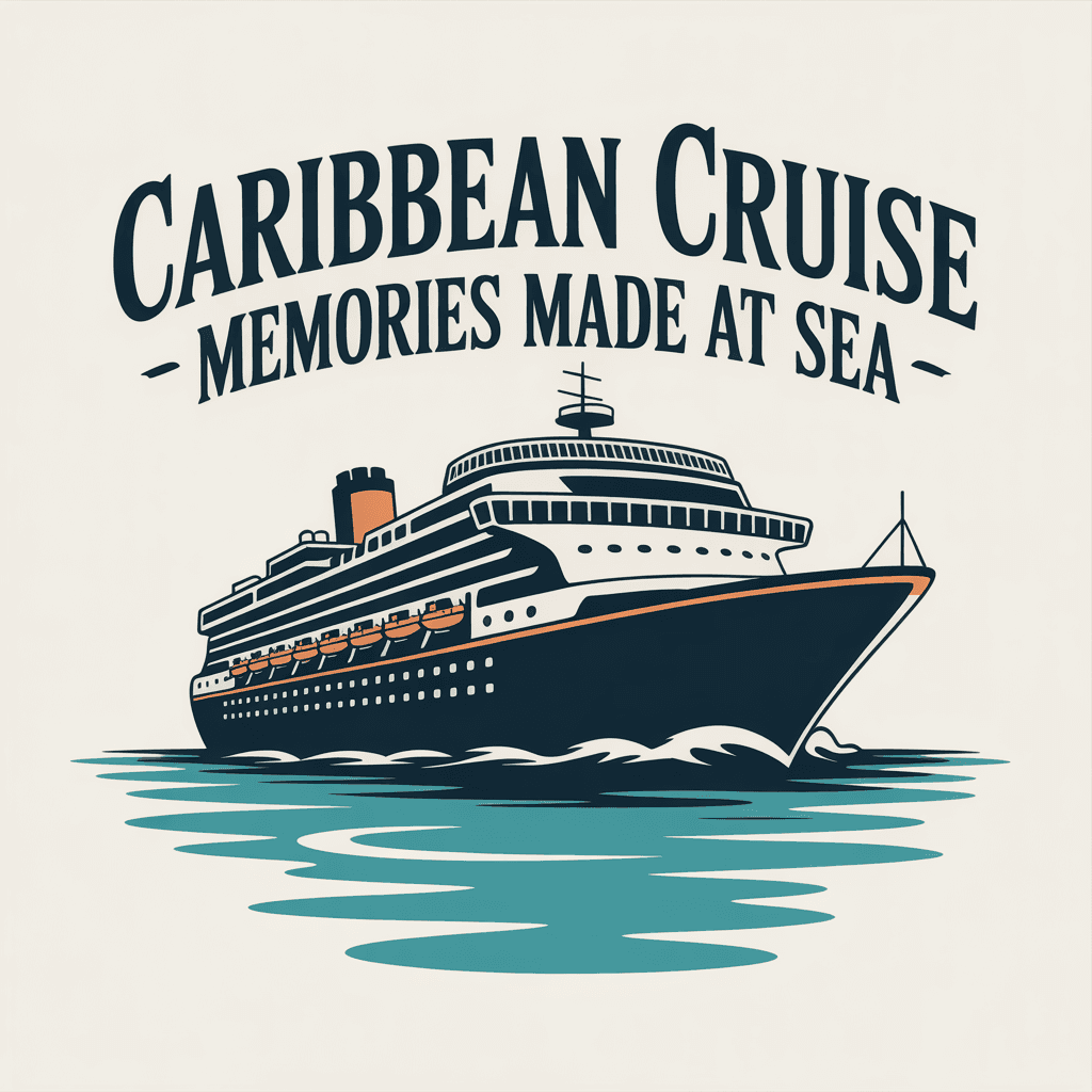 Caribbean Cruise vacation t-shirt design