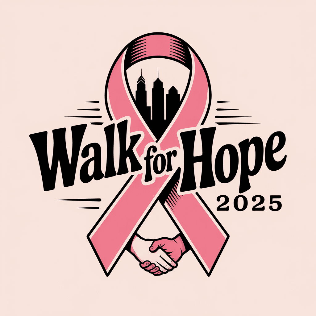 Walk for Hope T-shirt design